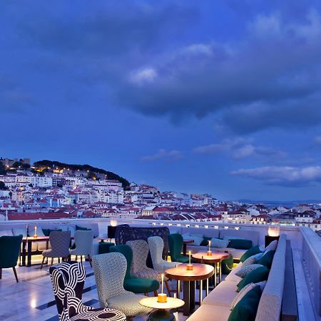 Altis Avenida Hotel Lisbon Exterior photo Rooftop bar at the Hotel