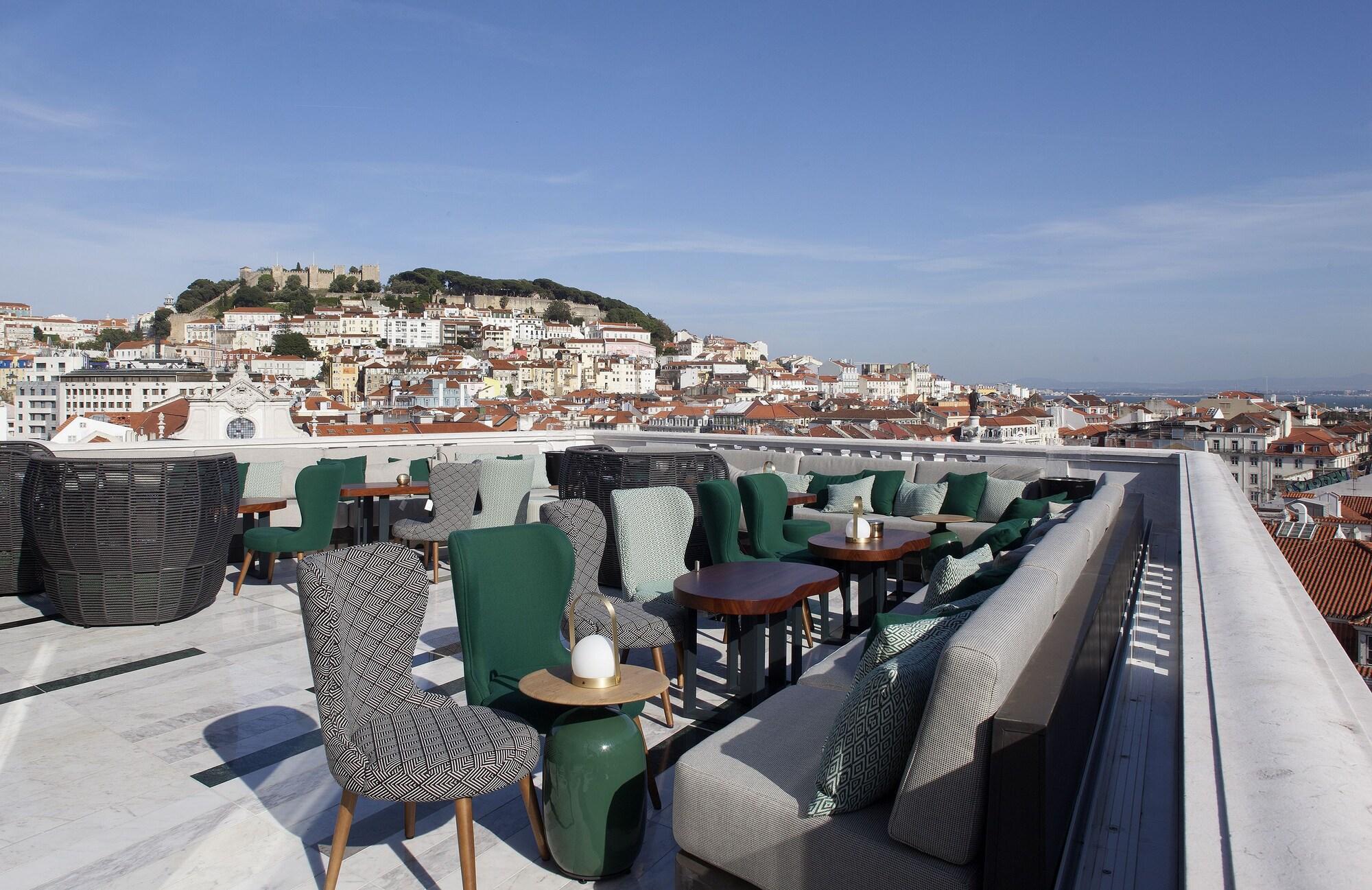 Altis Avenida Hotel Lisbon Exterior photo Rooftop bar